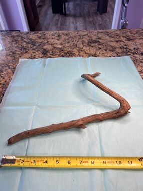 Natural Driftwood Accent Branch - Brown Decorative Home Accent